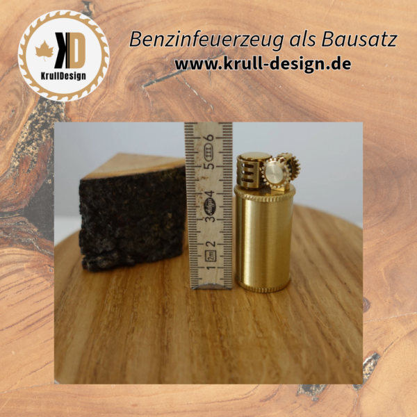 Feuerzeuge als Bausatz-Drechseln 35mm