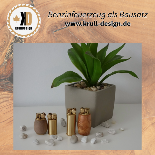 Feuerzeuge als Bausatz Drechseln 50mm